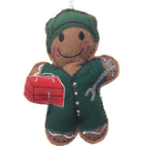 Car Mechanic Gingerbread Man Decoration