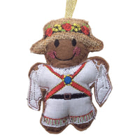 Morris Men Gingerbread Man Decoration