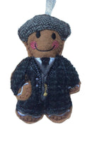 1920s Gangster Gingerbread Man Decoration