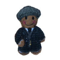1920s Gangster Gingerbread Man Decoration