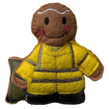 Bin Man Gingerbread Man Decoration