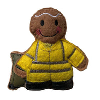 Bin Man Gingerbread Man Decoration
