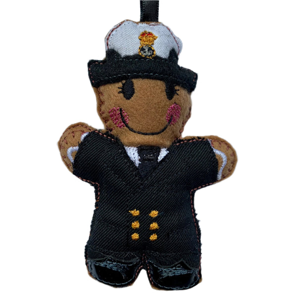 Naval Rating, Female dress uniform Gingerbread decoration.