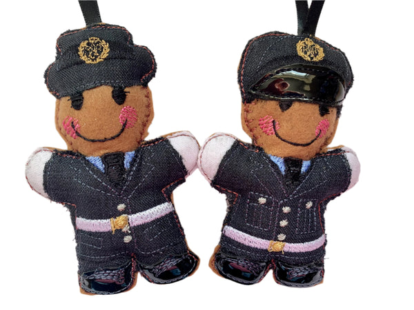 RAF Christmas ornaments.