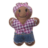 Rock 'n' Roll Gingerbread Girl Decoration