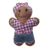 Rock 'n' Roll Gingerbread Girl Decoration