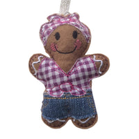 Rock 'n' Roll Gingerbread Girl Decoration