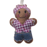 Rock 'n' Roll Gingerbread Girl Decoration