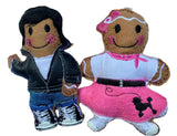 Rockabilly Gingerbread Men.