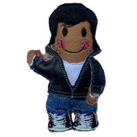 Rockabilly boy tree ornament