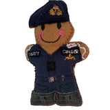 Royal Navy Submariner Officer Felt Gingerbread Man decoration..