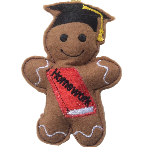 Teacher gingerbread ornament 